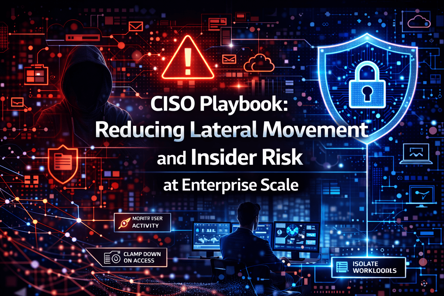 CISO Playbook: Reducing Lateral Movement and Insider Risk at Enterprise Scale