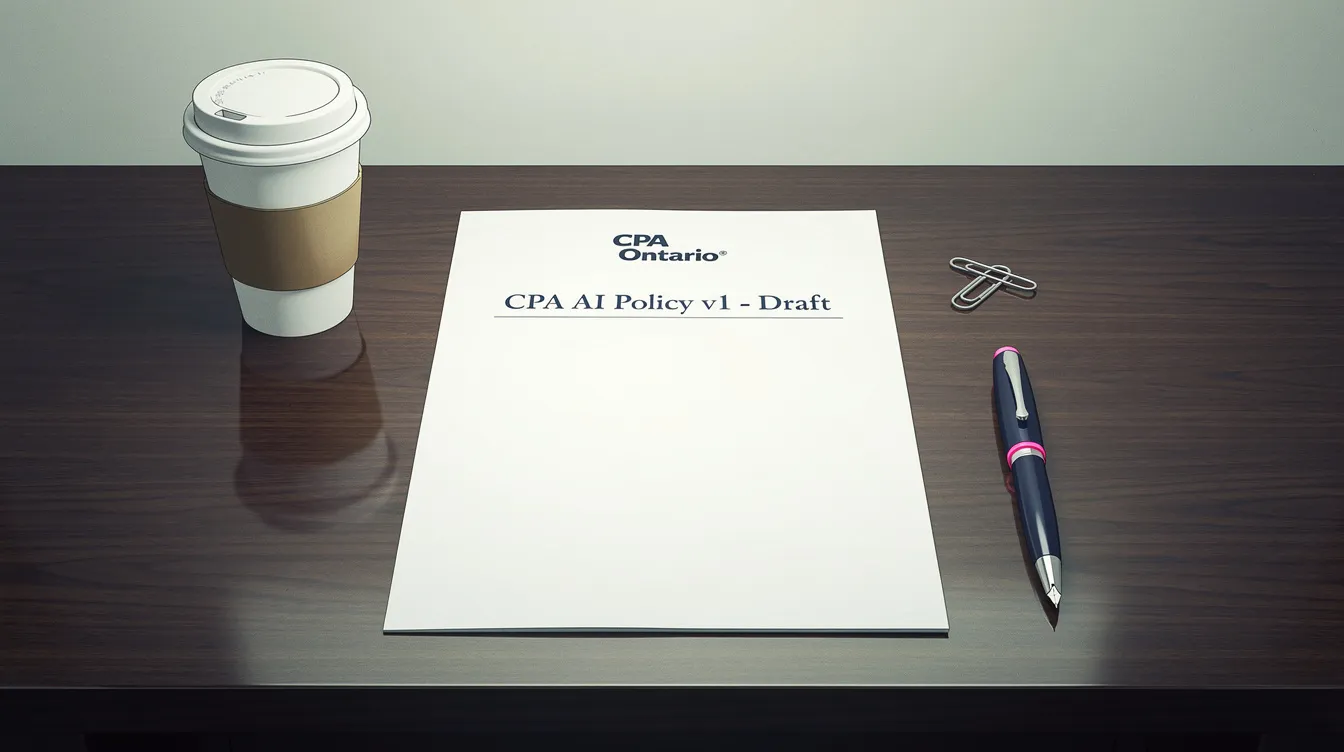 CPA AI Policy Template: Free Download for Canadian Accounting Firms