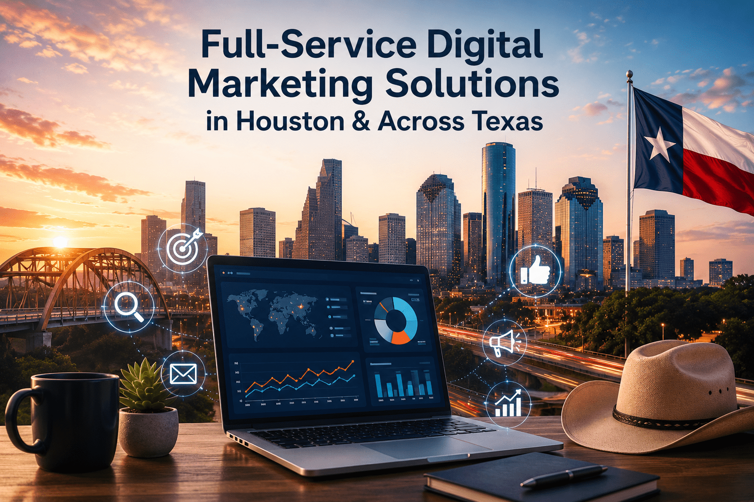 Full Service Digital Marketing Solutions in Houston & Across Texas