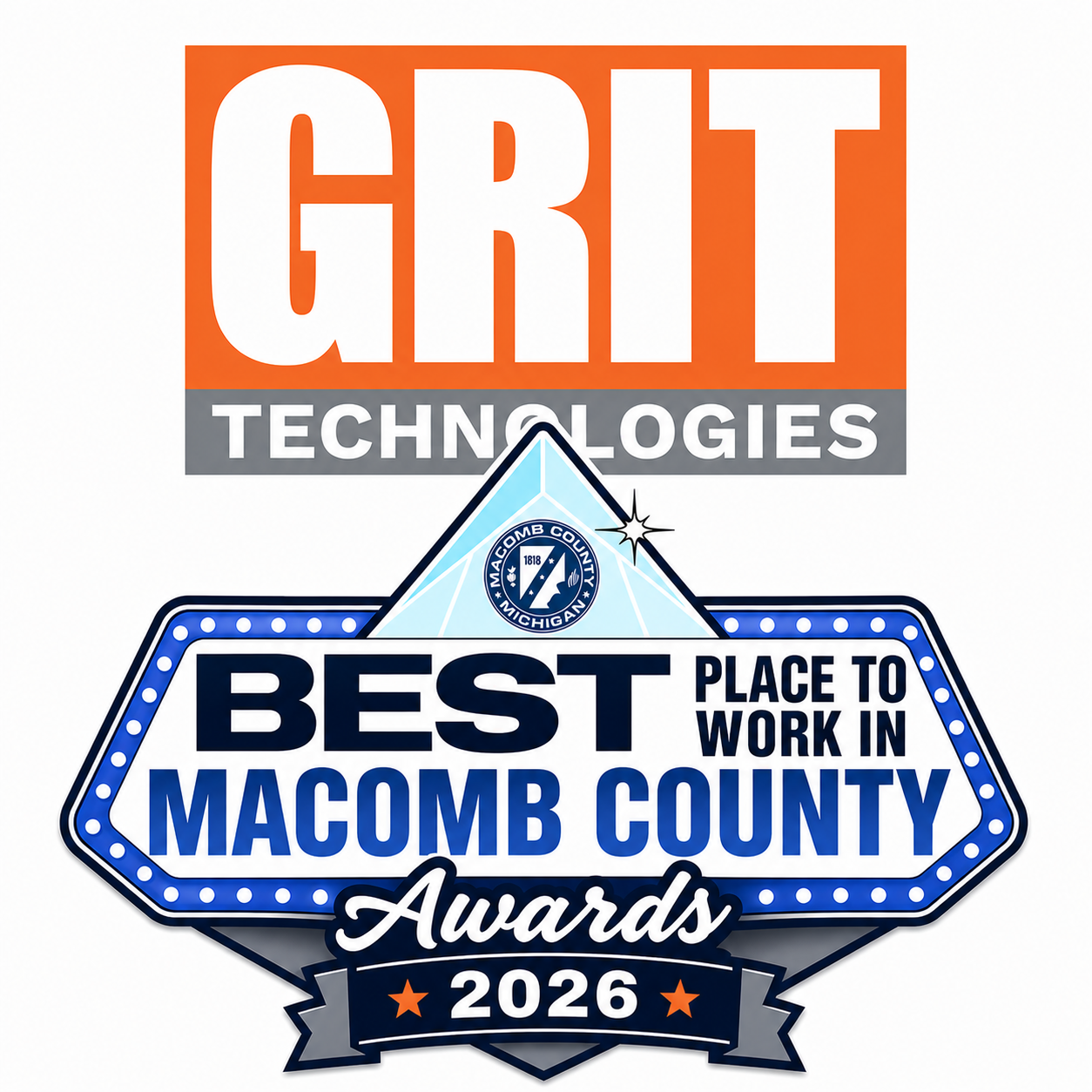 GRIT Technologies Named Best Place to Work 2026!