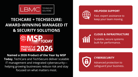 LBMC Technology Solutions Wins 2026 MSP Today Product of the Year Award