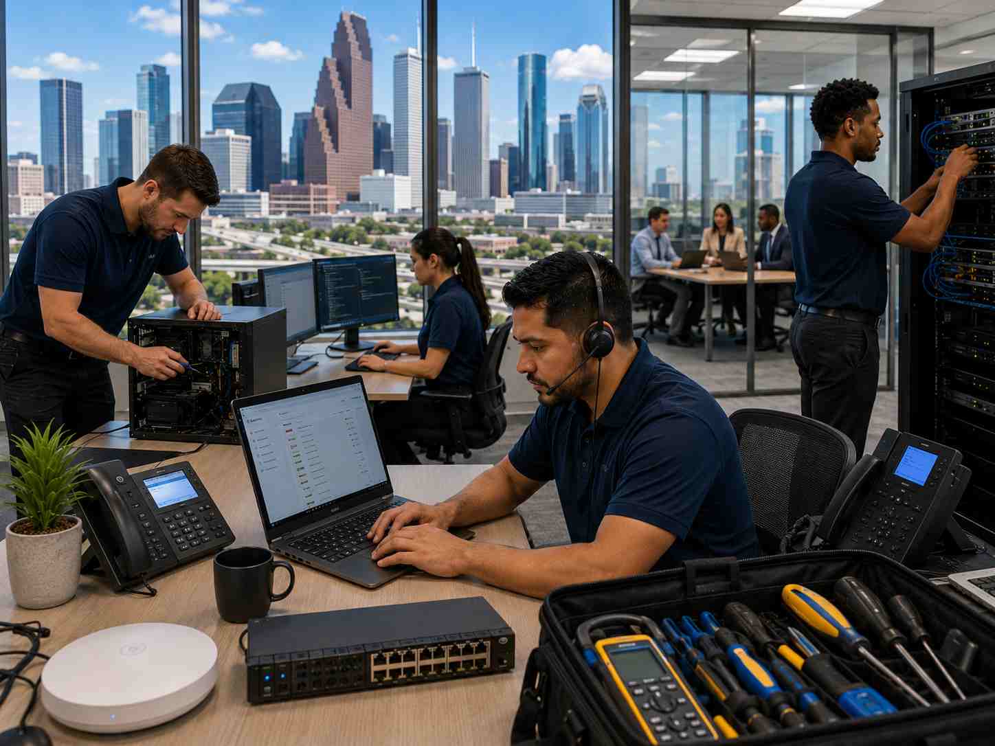Proven On-site Tech Support Services in Houston – 4 Reasons COBAIT Is the Smart Choice
