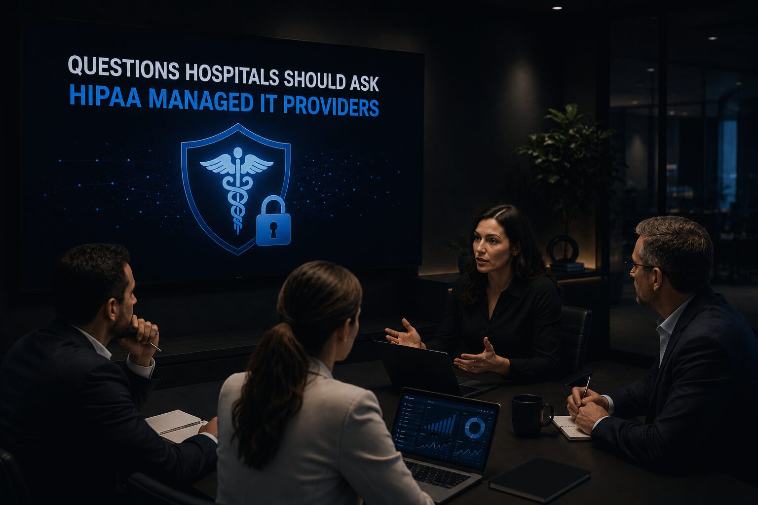 Questions Hospitals Should Ask HIPAA Managed IT Providers