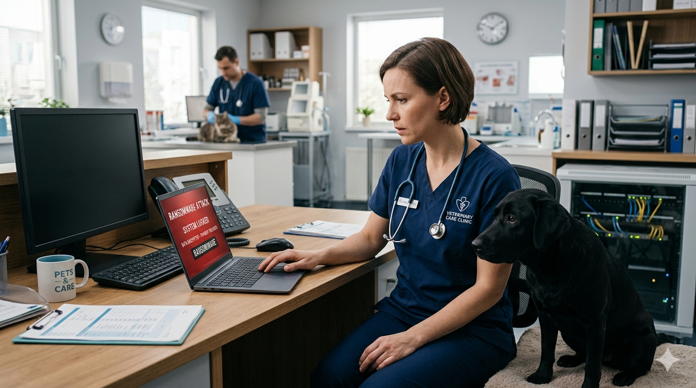 What Can Veterinary Practices Learn from the 11th Street Hospital Ransomware Attack?