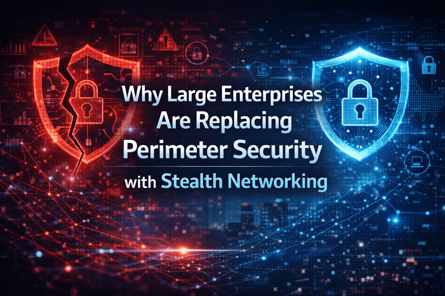 Why Large Enterprises Are Replacing Perimeter Security with Stealth Networking