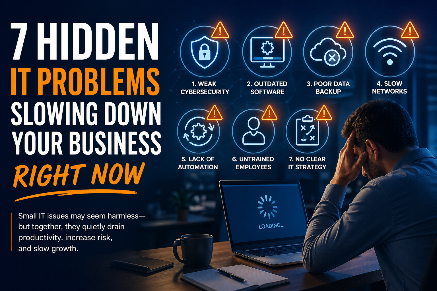7 Hidden IT Problems Slowing Down Your Business Right Now