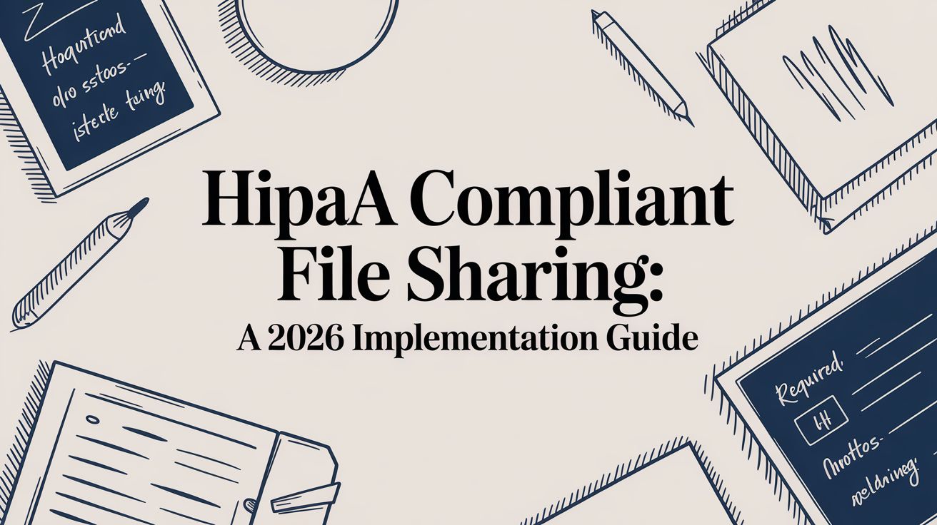 HIPAA Compliant File Sharing: A 2026 Implementation Guide 
