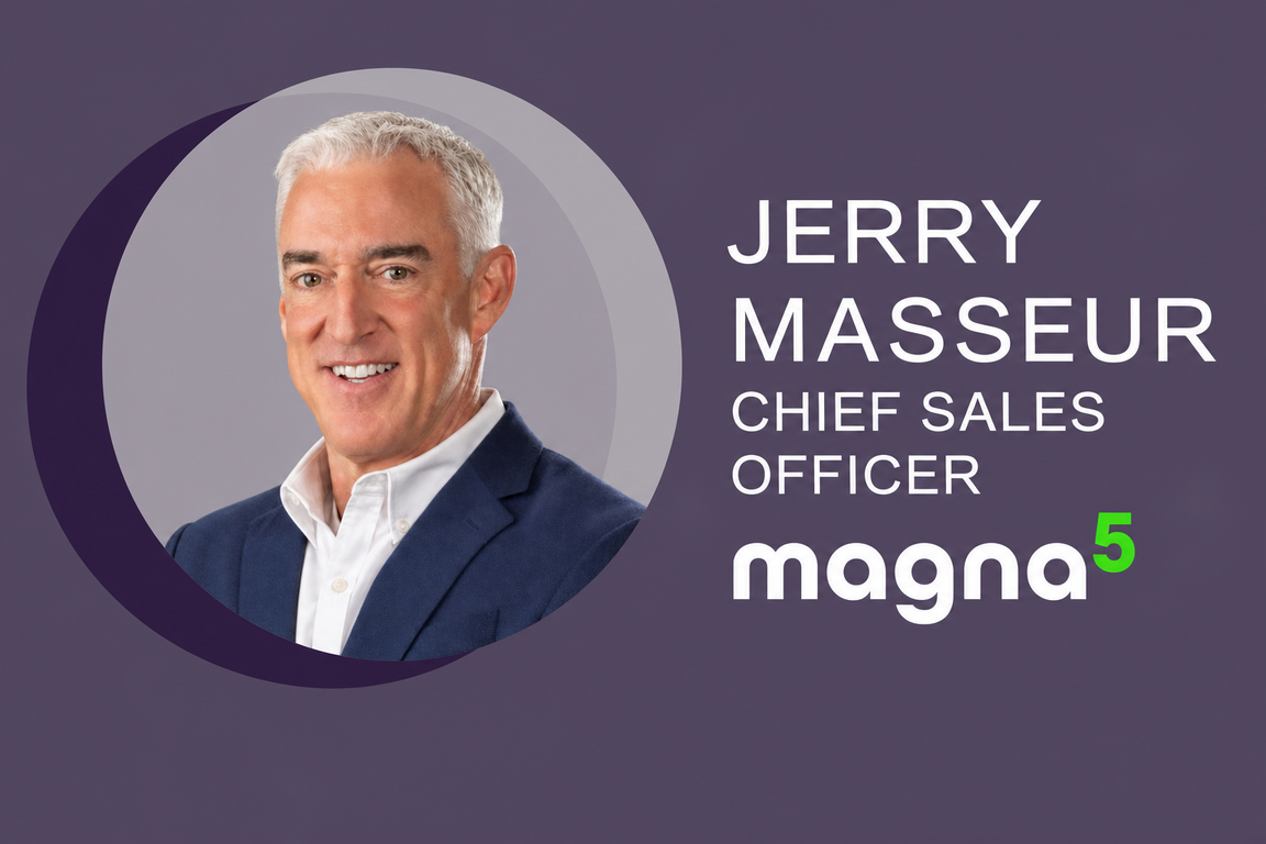 Jerry Masseur is Promoted to Chief Sales Officer at Magna5