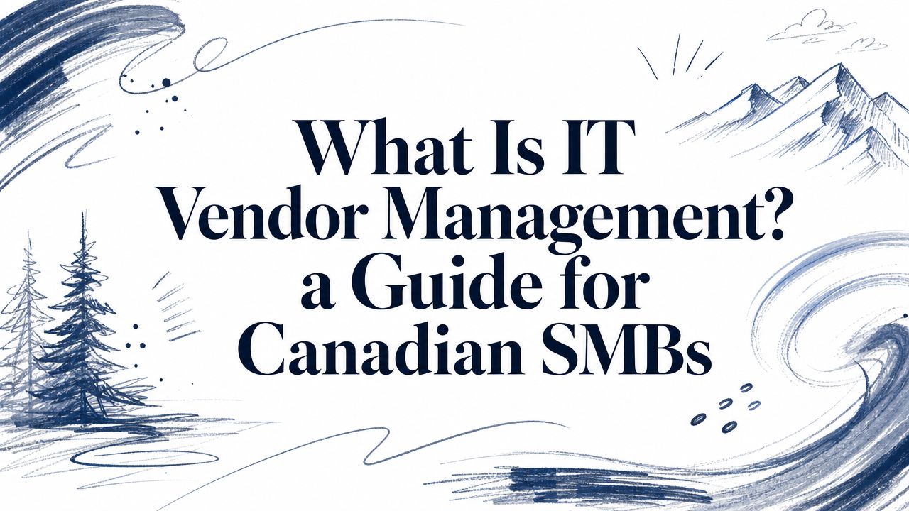 What Is IT Vendor Management? a Guide for Canadian SMBs 