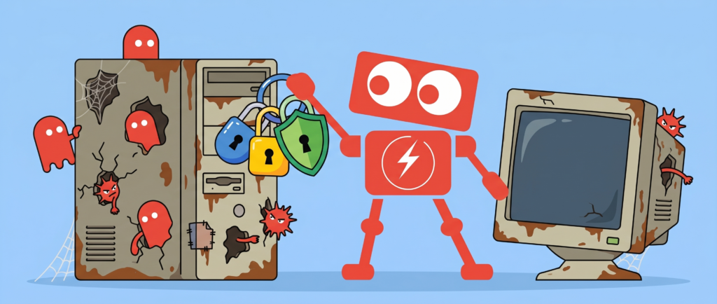 Why Old Hardware Is a Cybersecurity Risk