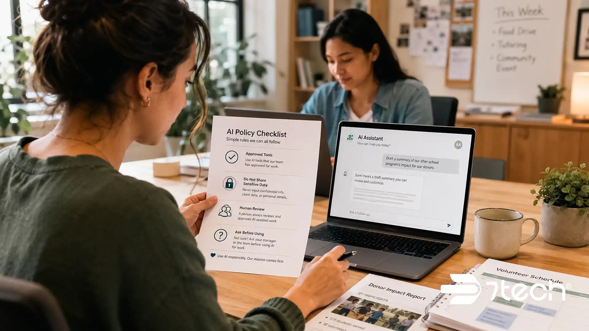 AI Policy for Nonprofits That Staff Can Actually Follow