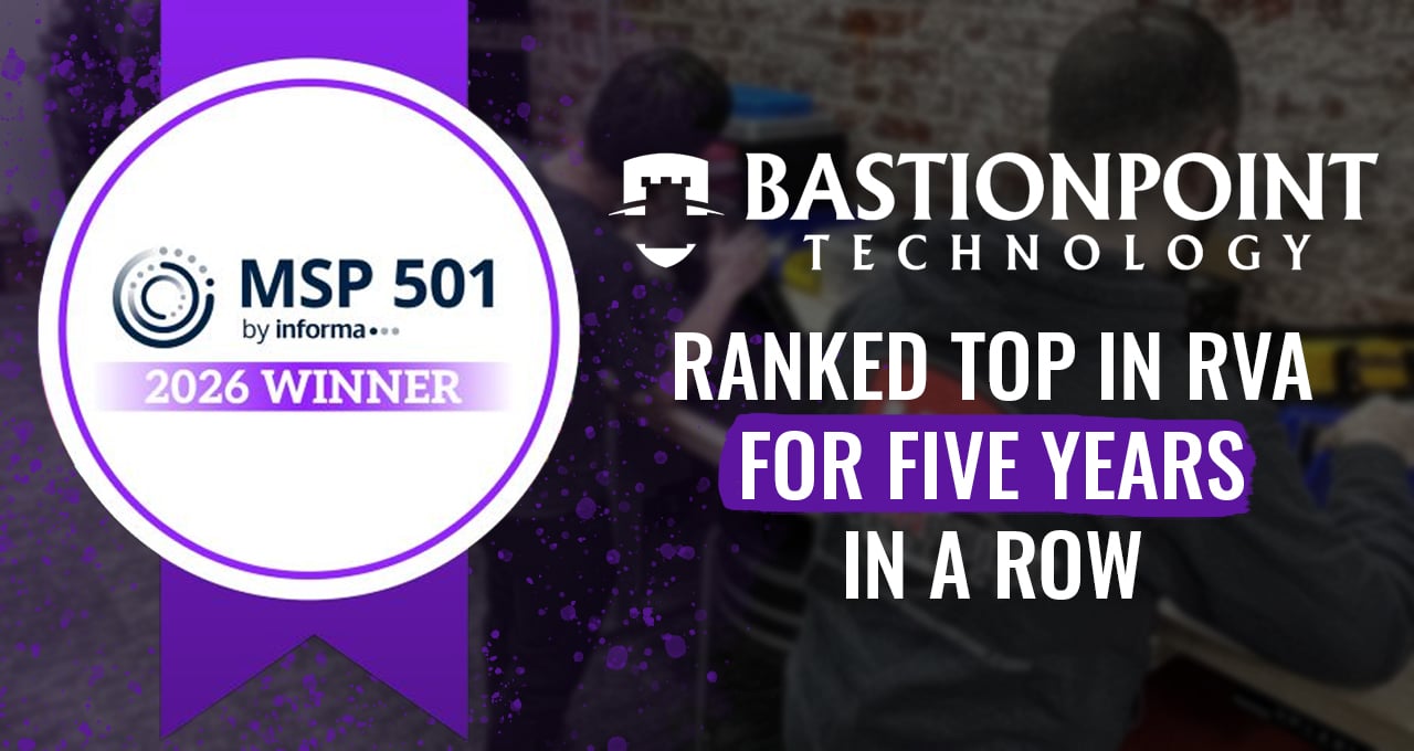 Bastionpoint Technology Named #155 on the 2026 Channel Futures MSP 501, Marking Five Straight Years on the Global List