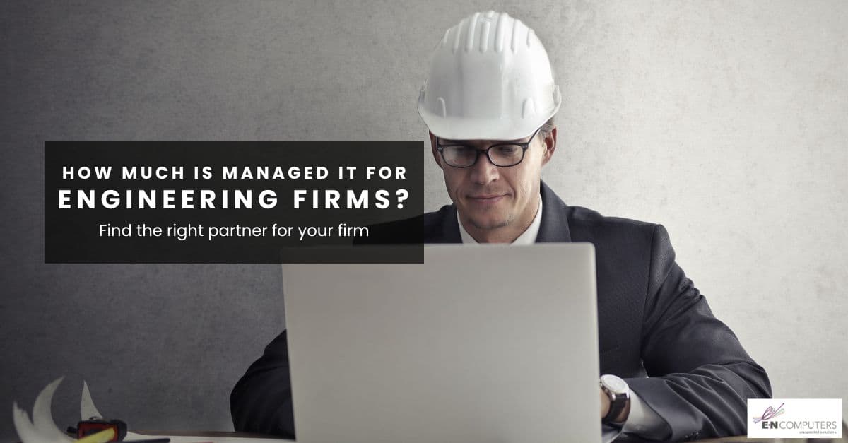 How much does managed IT cost for engineering design firms in 2026?