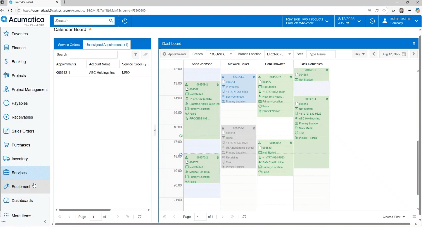 How to Set Up Field Service Maintenance Contracts in Acumatica