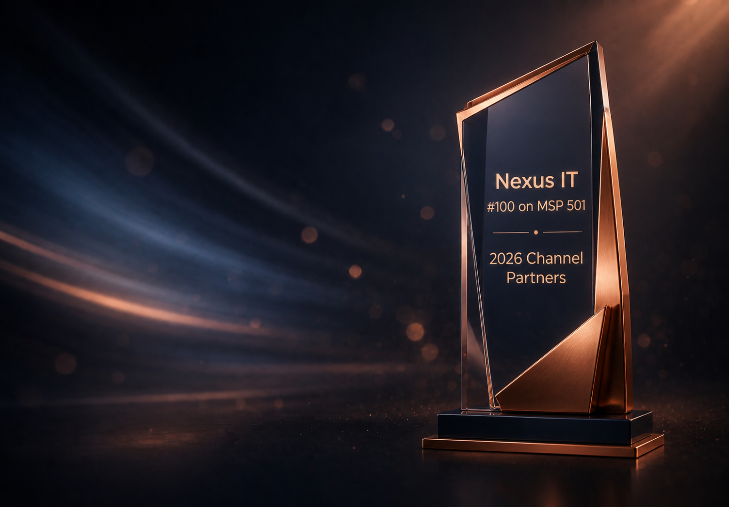 Nexus IT Climbs to #100 on the 2026 MSP 501 Channel Partners Award List