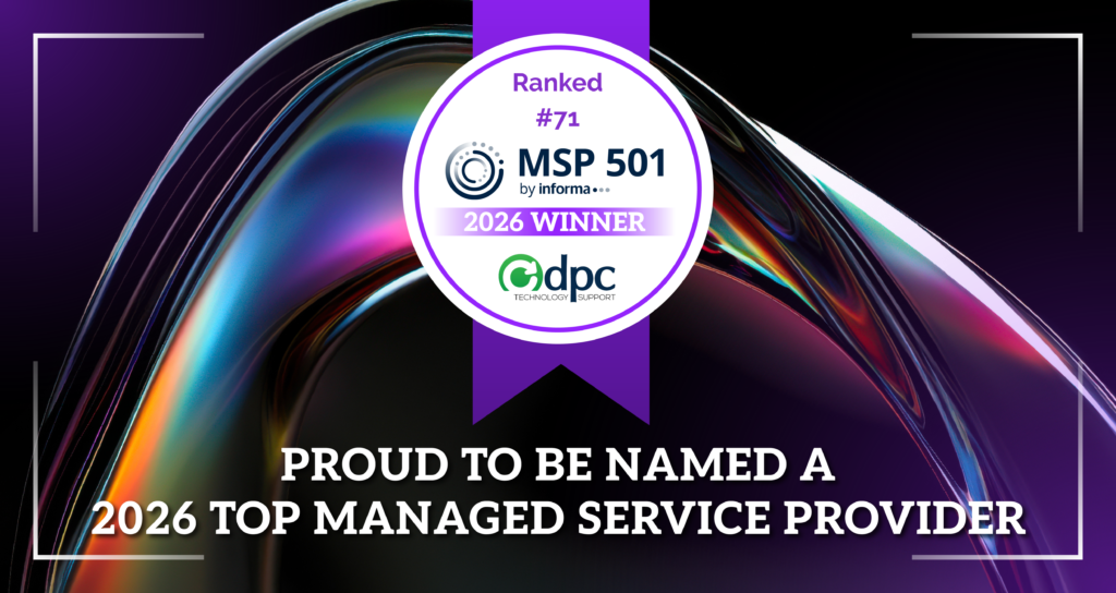Thank You for Helping Us Land #71 on the MSP 501 List!