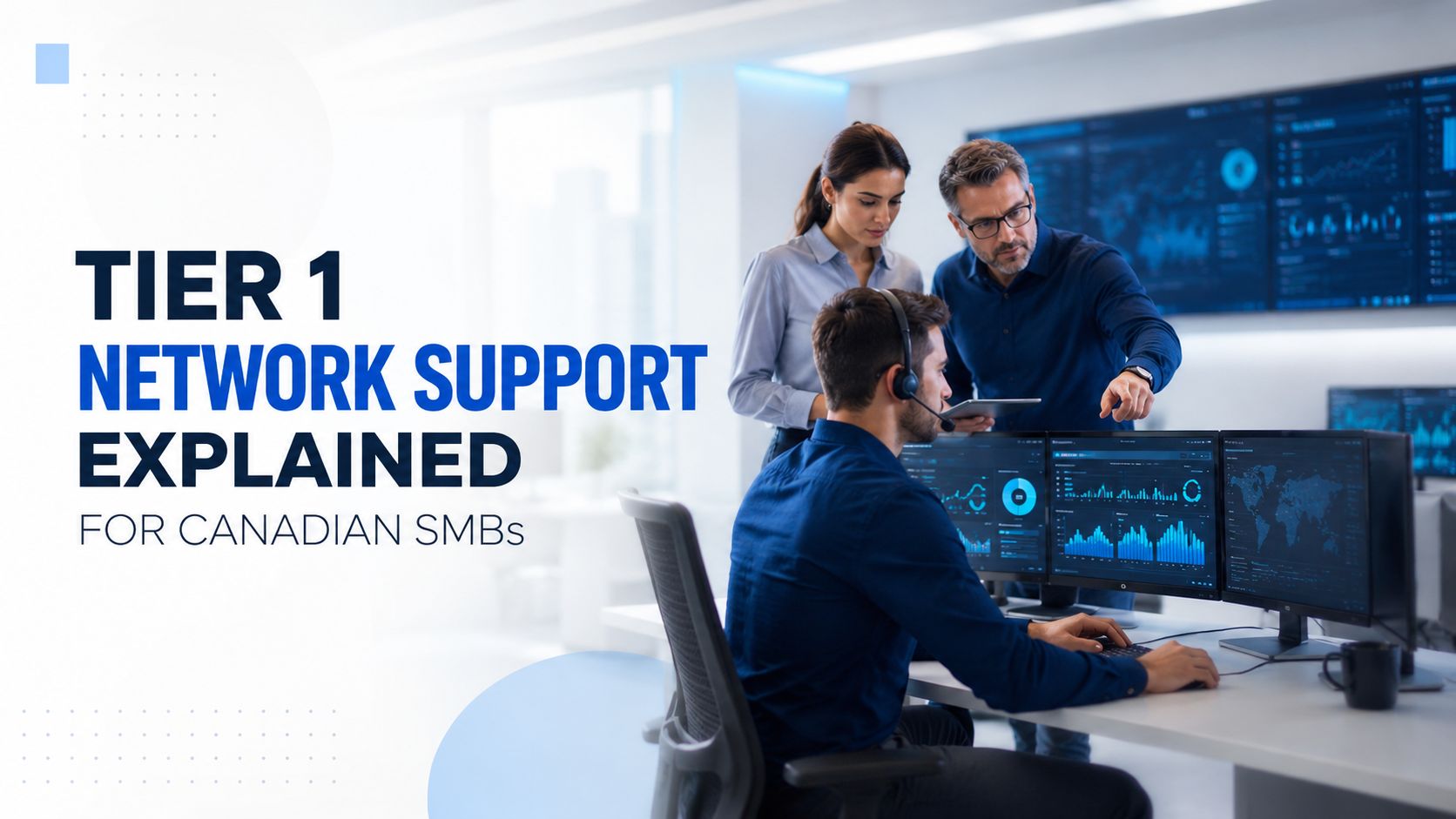 Tier 1 Network Support Explained for Canadian SMBs 