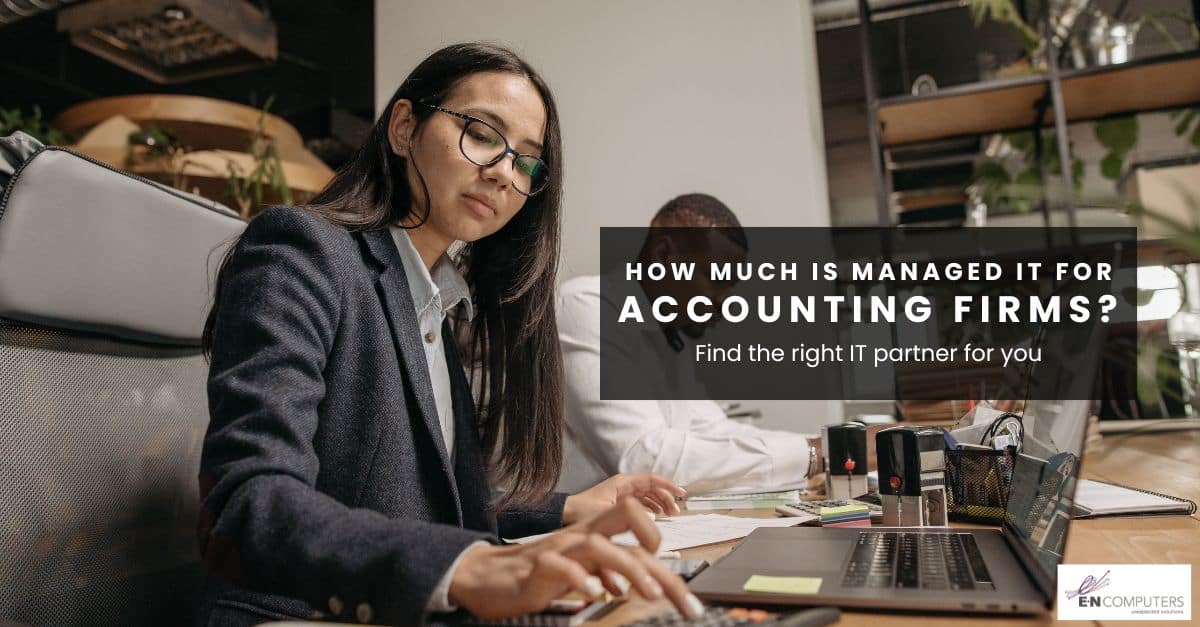 What is the cost of managed IT services for an accounting firm in Virginia?