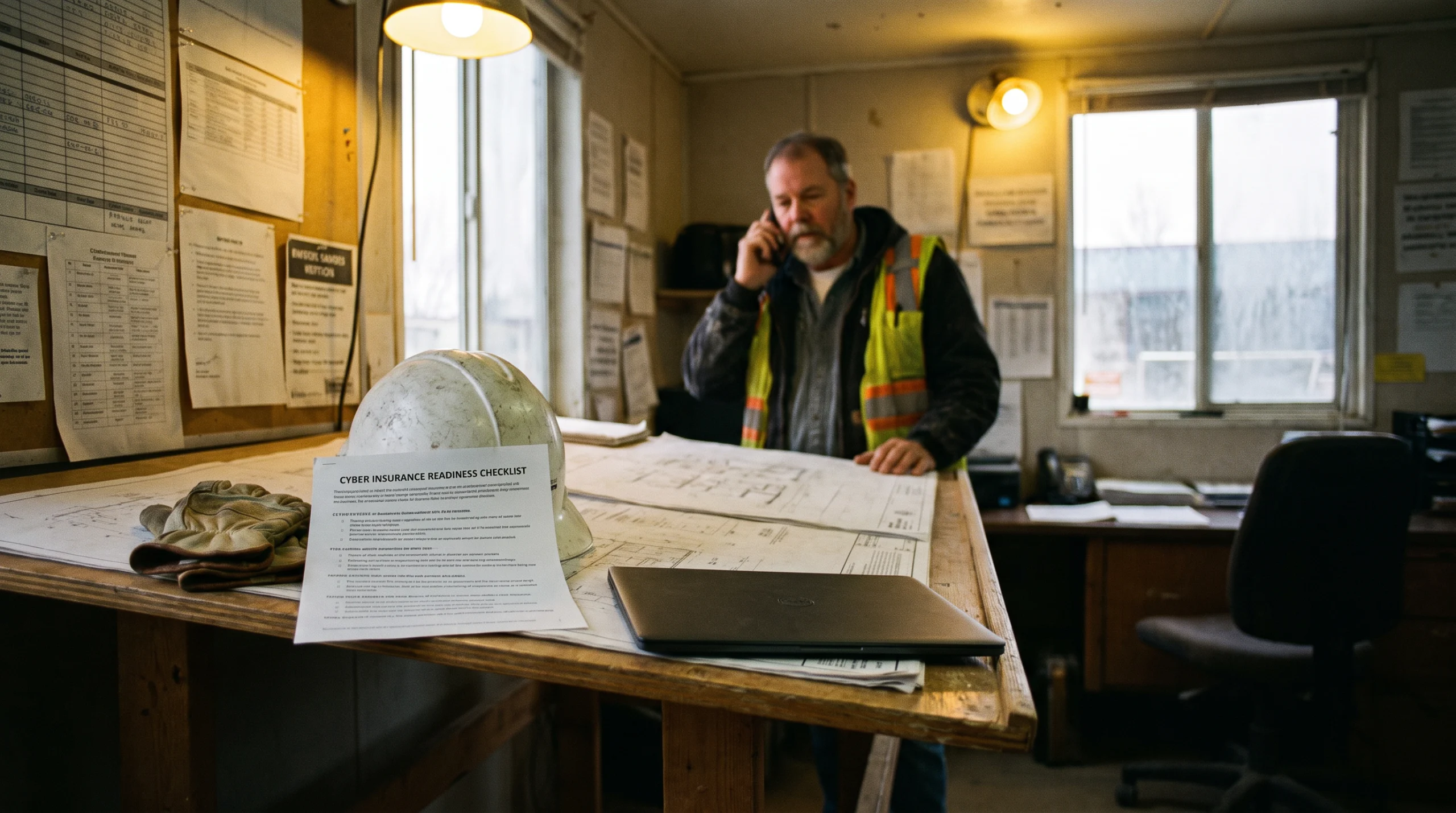 Cyber Insurance Readiness Kit for Canadian Construction Companies