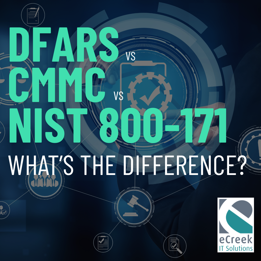 DFARS vs. CMMC vs. NIST 800-171: What’s the Difference?