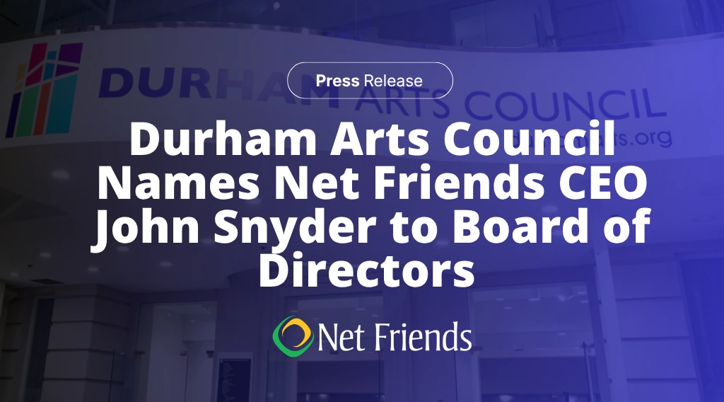 Durham Arts Council Names Net Friends CEO John Snyder to Board of Directors 