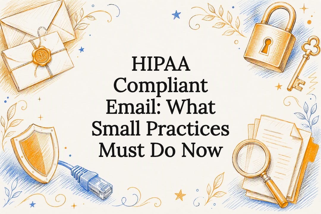 HIPAA Compliant Email: What Small Practices Must Do Now
