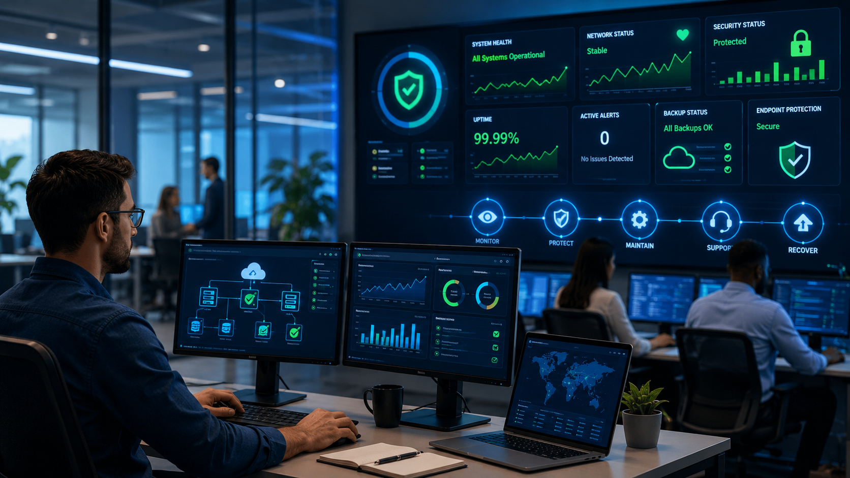 How Managed IT Services Reduce Business Downtime