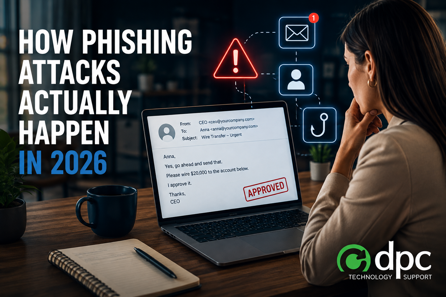 How Phishing Attacks Actually Happen in 2026