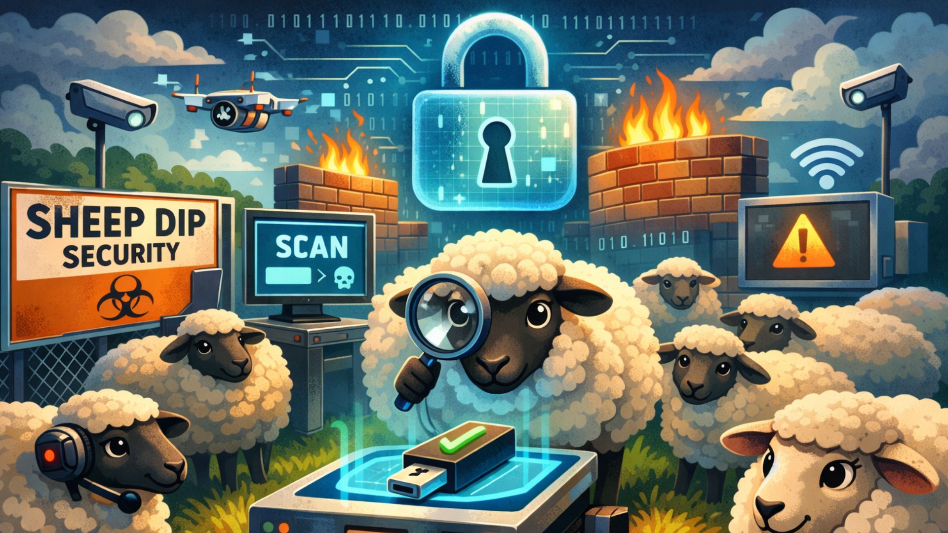 How to secure your client networks with a ‘sheep dip’ for USB devices