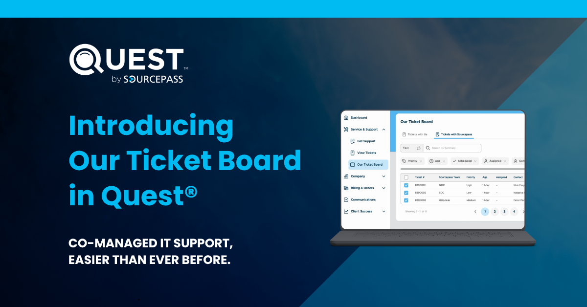 Introducing Our Ticket Board in Quest®: Co-Managed IT Made Simple