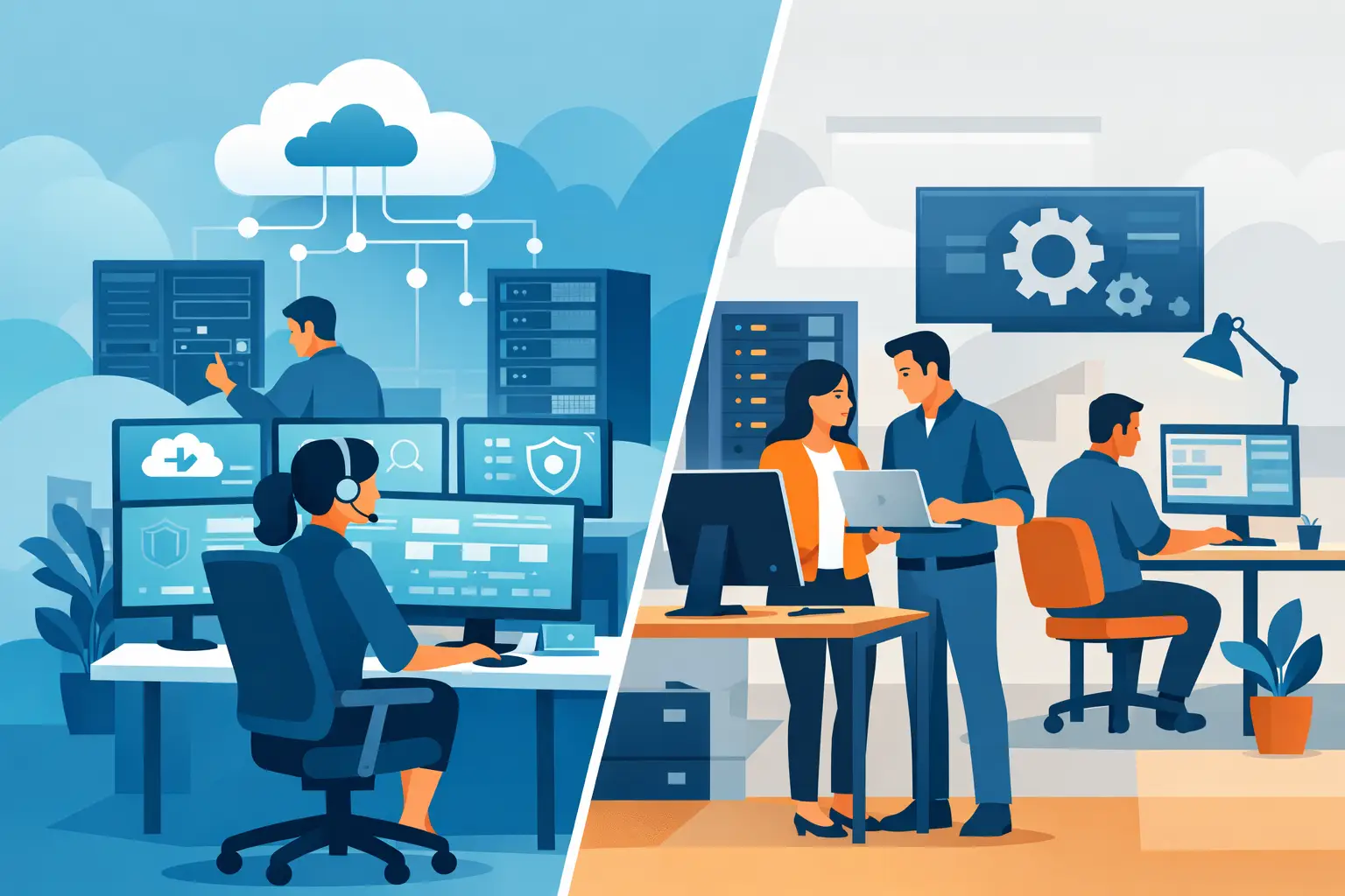 Managed IT vs Internal IT for Growing Businesses