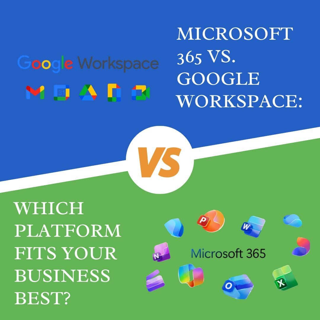 Microsoft 365 vs. Google Workspace: Which Platform Fits Your Business Best?