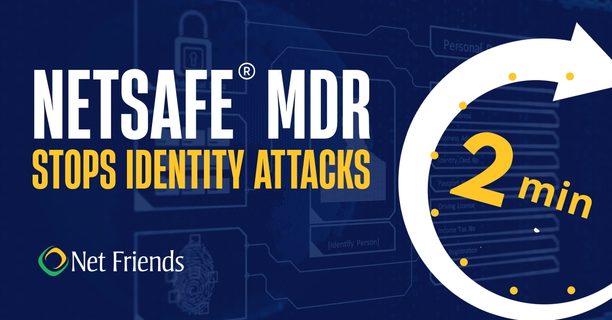 NetSafe MDR Stops Identity Attacks in Seconds 