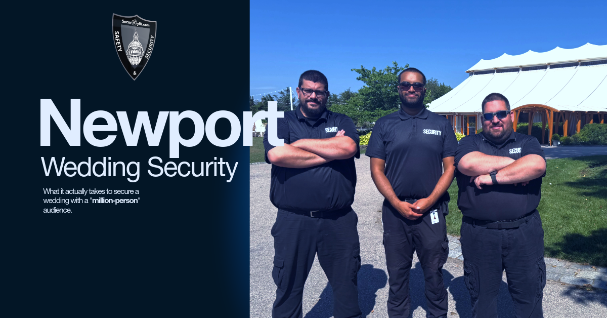 Newport Wedding Security: Inside a Viral Wedding Weekend
