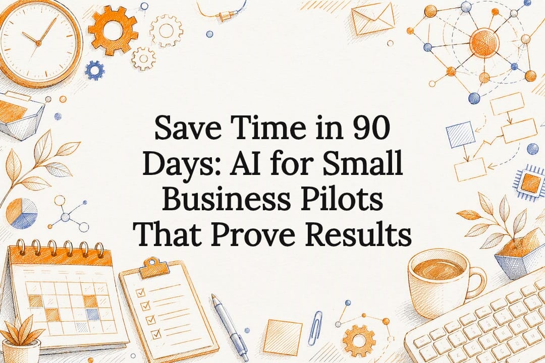 Save Time in 90 Days: AI for Small Business Pilots That Prove Results