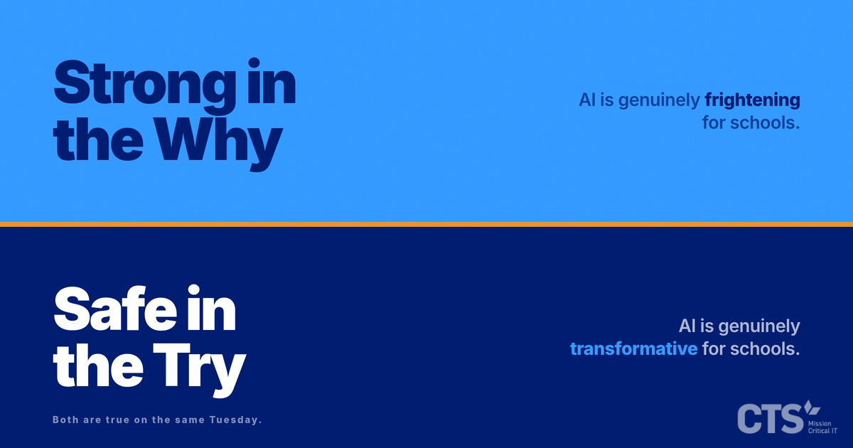 Strong in the Why = Safe in the Try