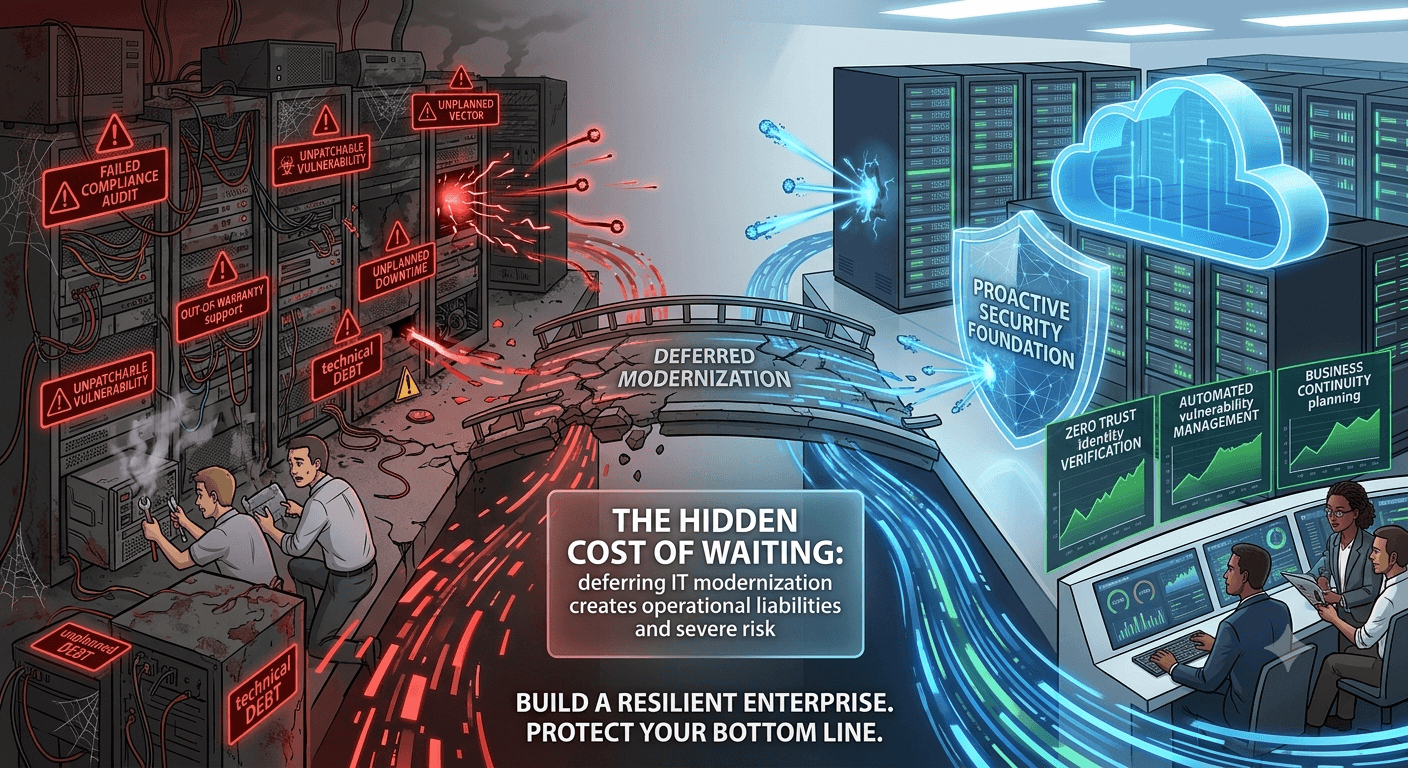 The Hidden Cost of Waiting to Modernize Your IT Infrastructure