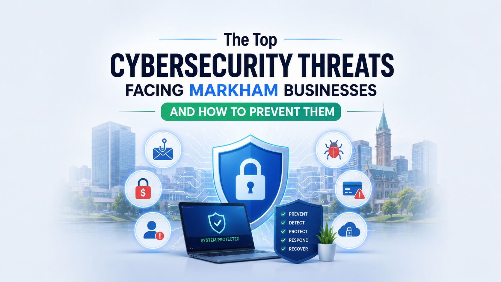 The Top Cybersecurity Threats Facing Markham Businesses and How to Prevent Them