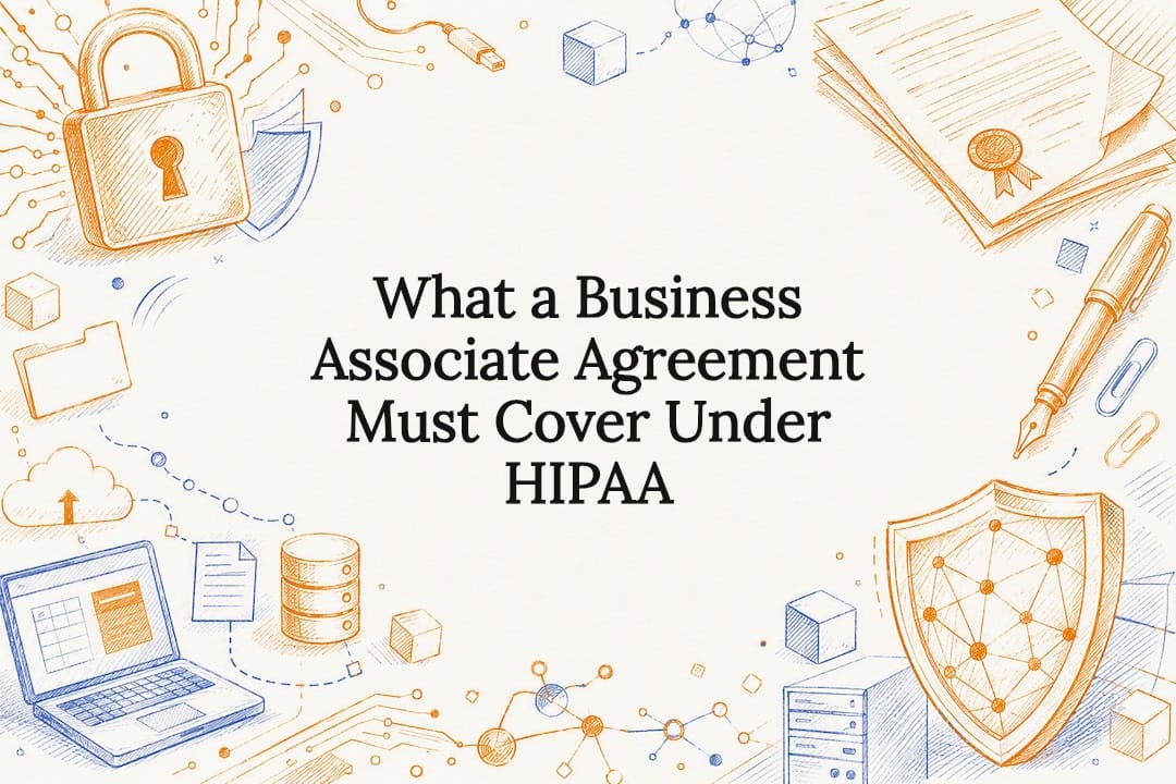 What a Business Associate Agreement Must Cover Under HIPAA