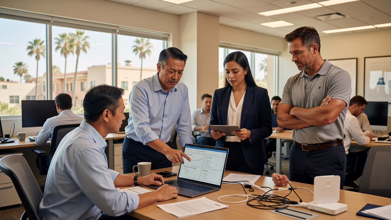 Why Business WiFi Keeps Slowing Down at the Office