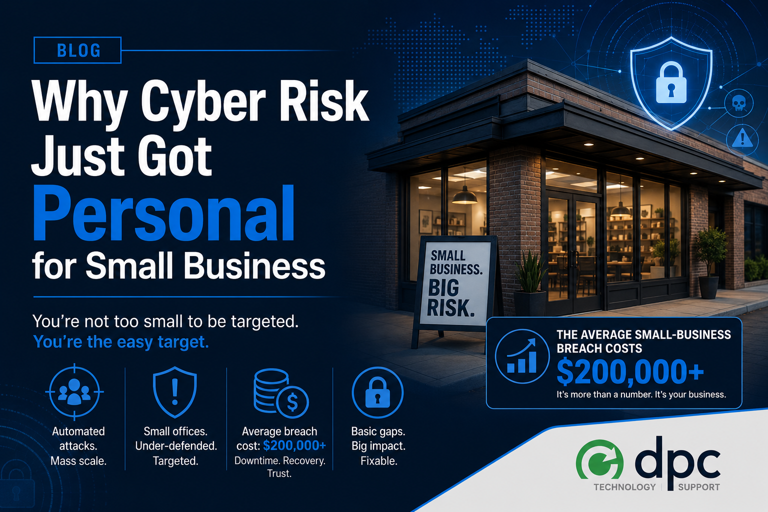 Why Cyber Risk Just Got Personal for Small Business