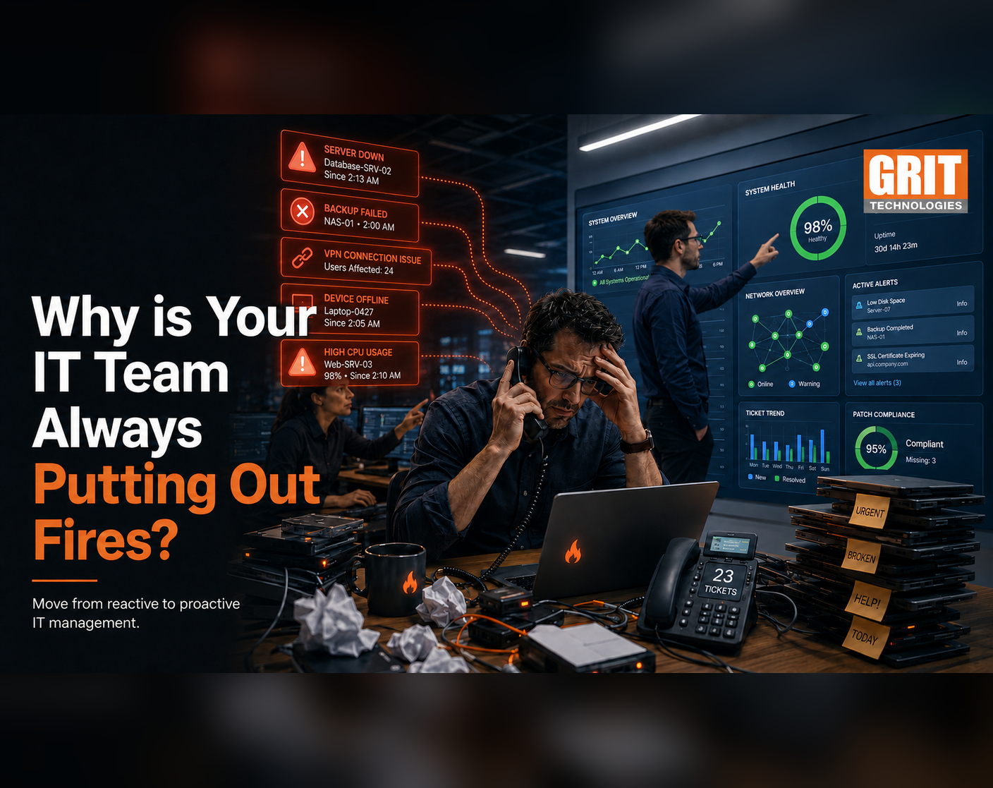 Why is Your IT Team Always Putting Out Fires?