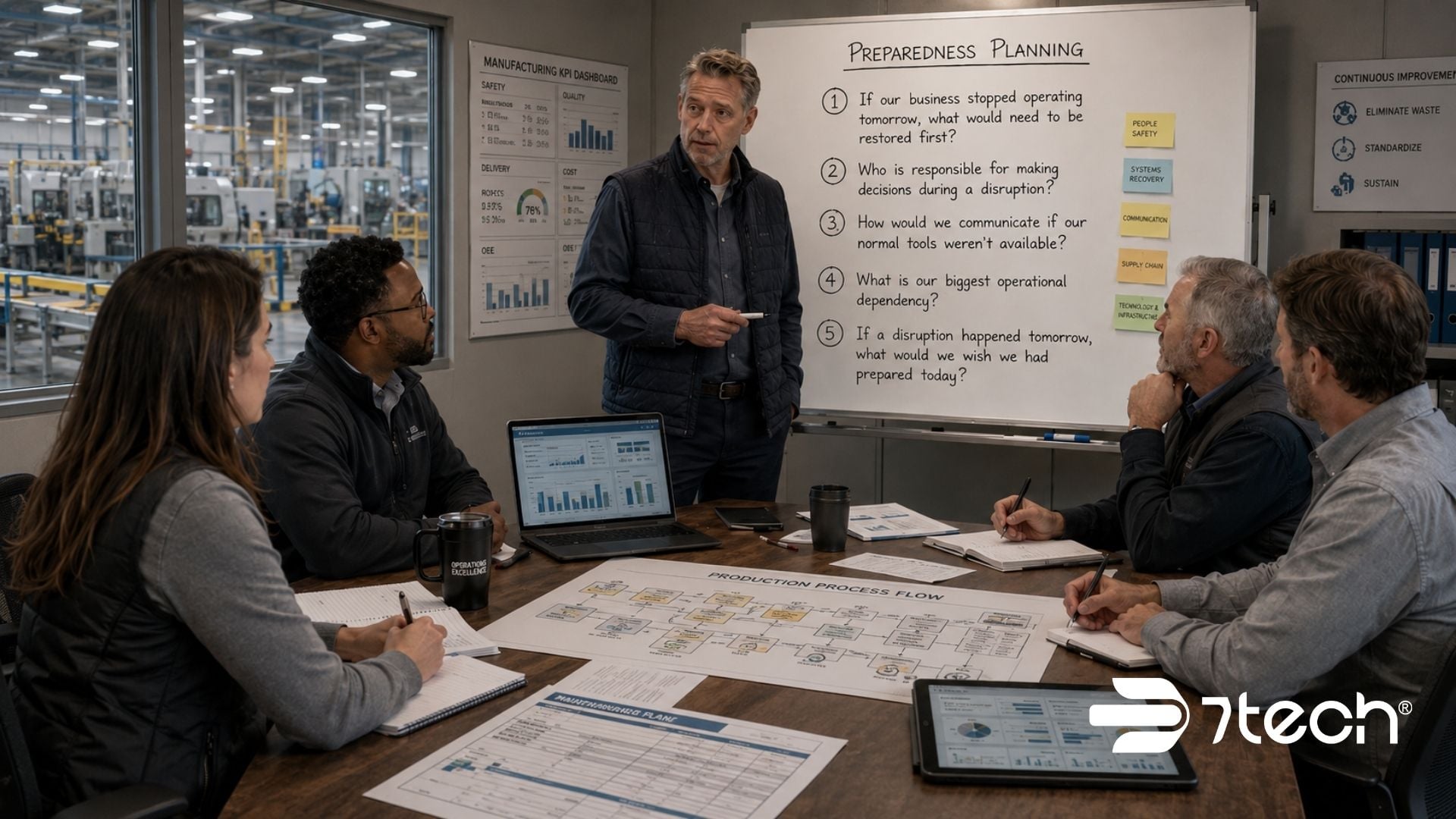 5 Preparedness Questions Every Manufacturing Leadership Team Should Ask