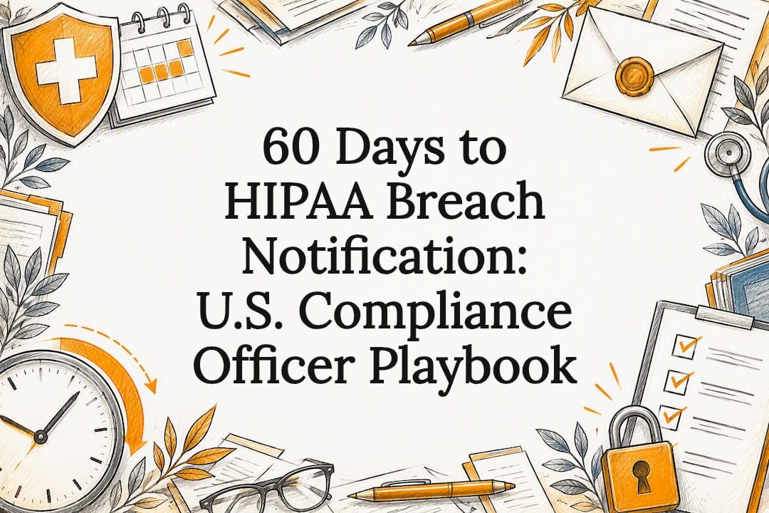 60 Days to HIPAA Breach Notification: U.S. Compliance Officer Playbook