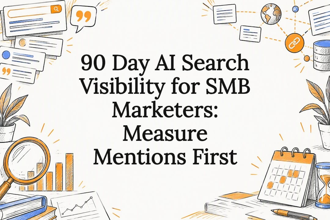 90 Day AI Search Visibility for SMB Marketers: Measure Mentions First