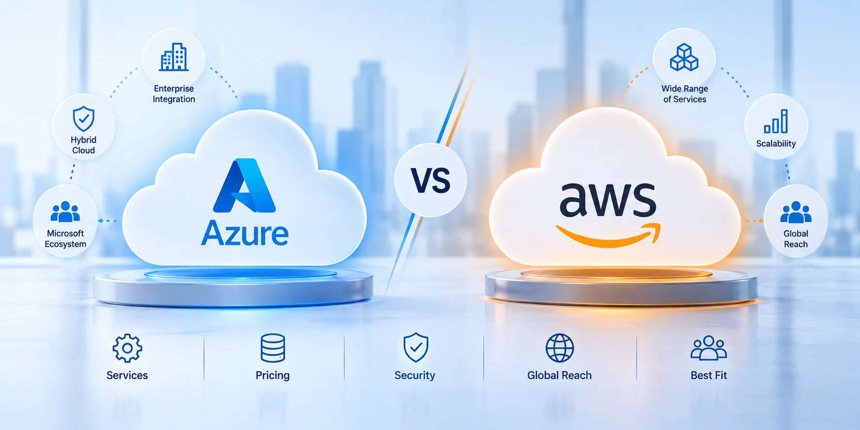 Azure vs AWS: Key Differences, Pricing, and How to Choose