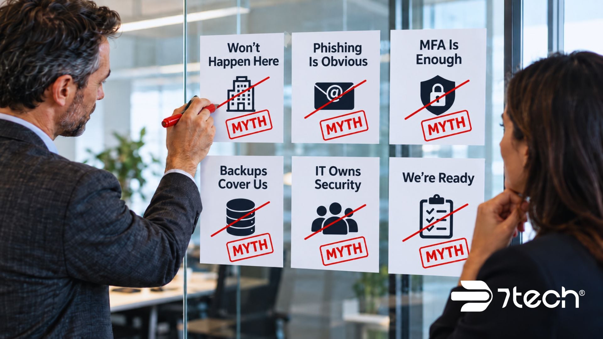 Cybersecurity Myth Busters: 6 Common Myths That Put Businesses at Risk