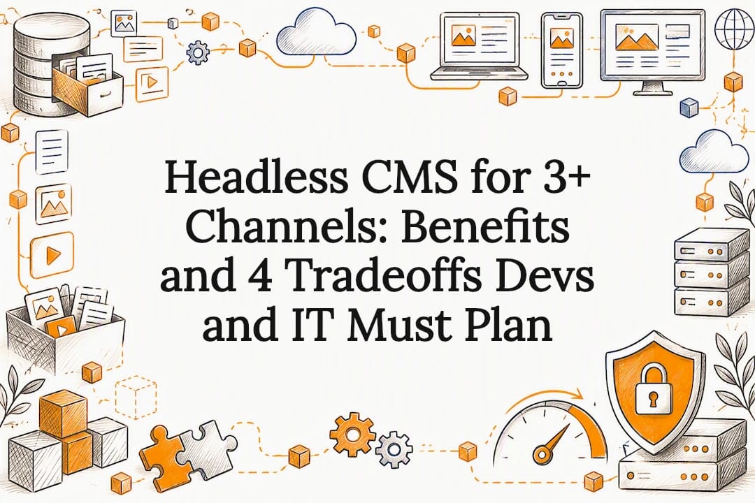 Headless CMS for 3+ Channels: Benefits and 4 Tradeoffs Devs and IT Must Plan
