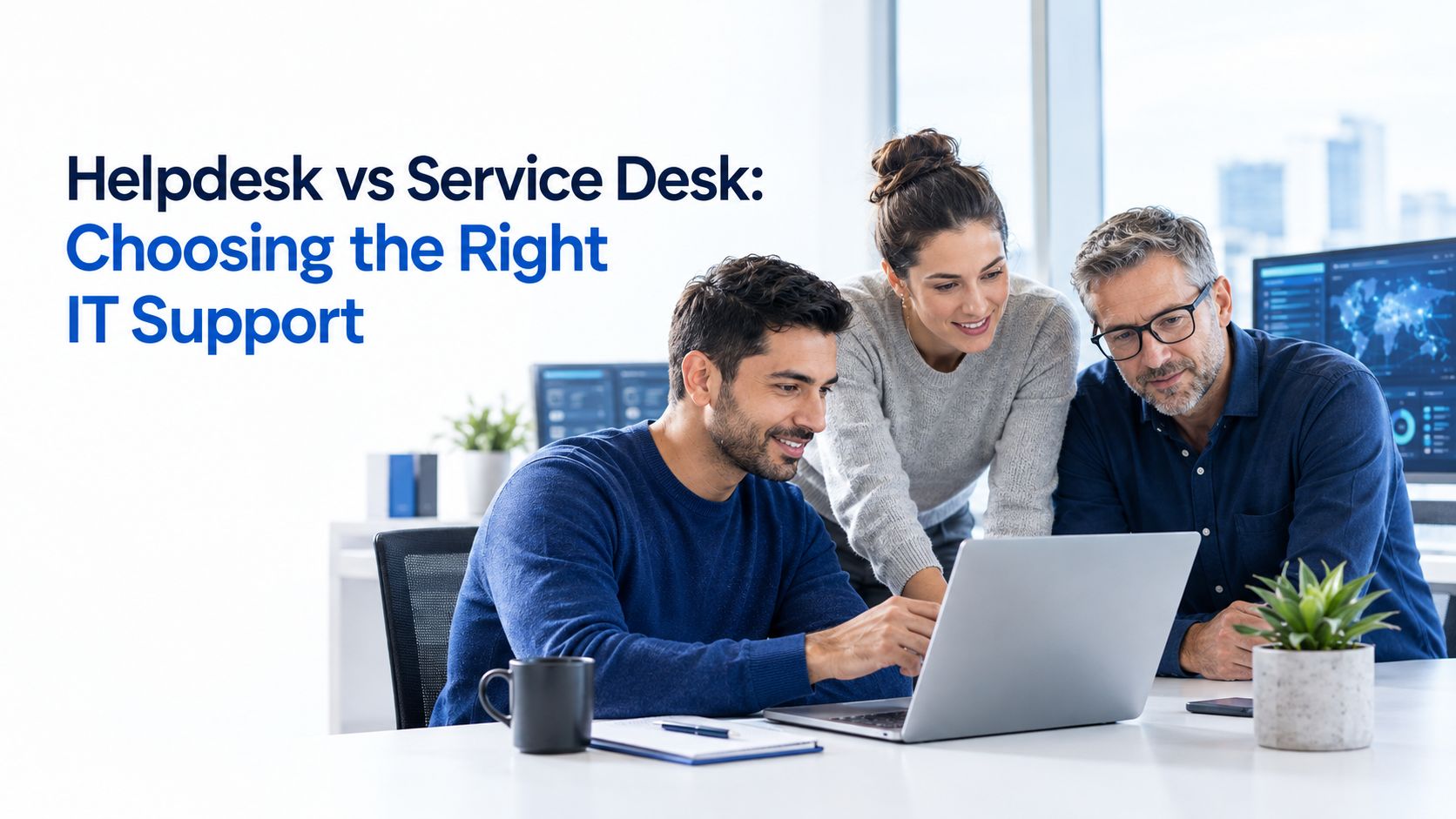 Helpdesk vs Service Desk: Choosing the Right IT Support 