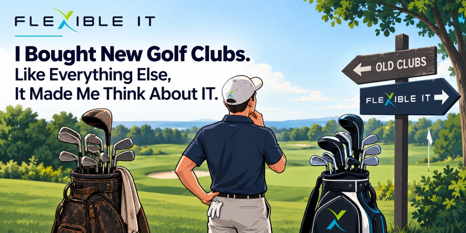 I Bought New Golf Clubs. Like Everything Else, It Made Me Think About IT.